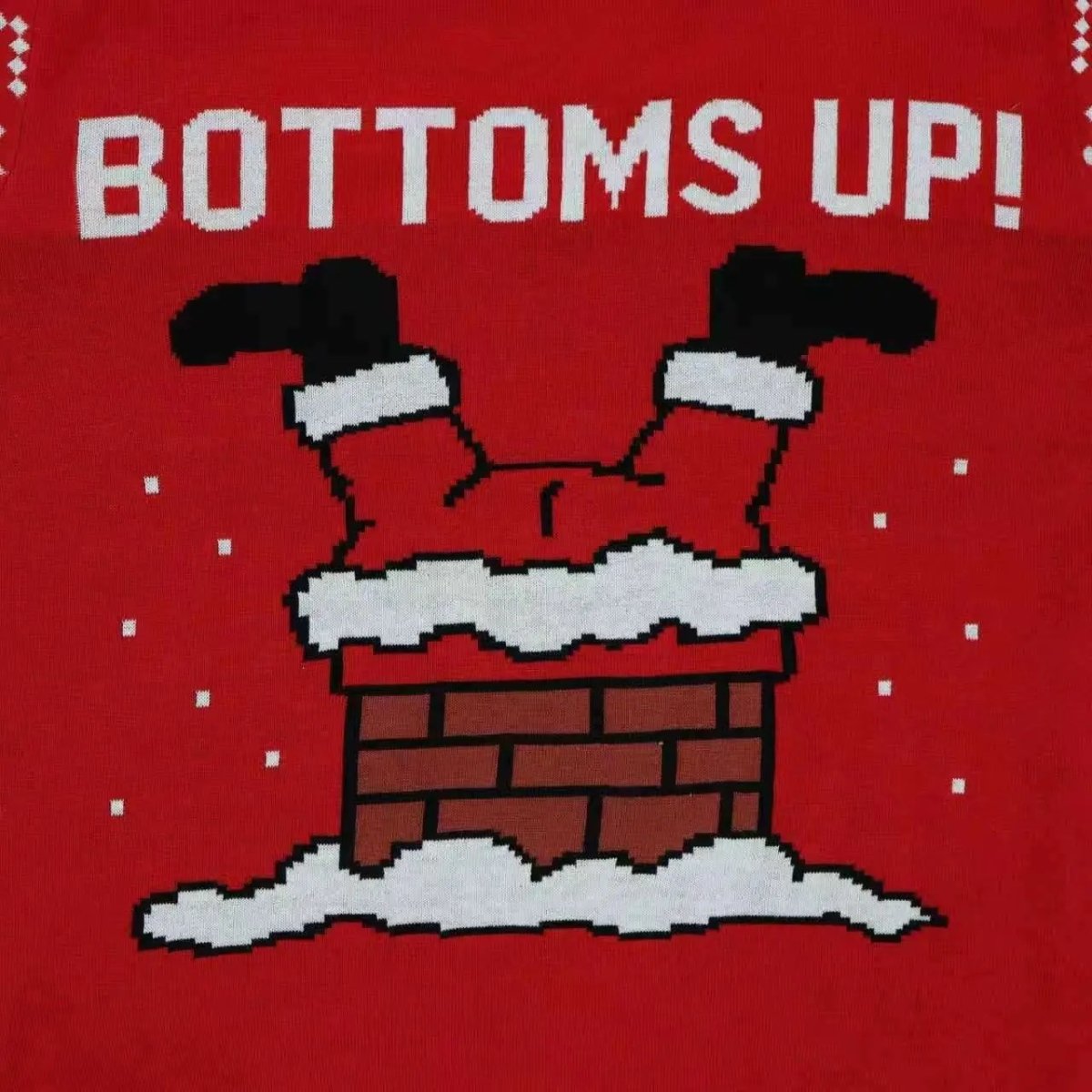 Bottoms Up! Christmas Sweater - Jollyboxs